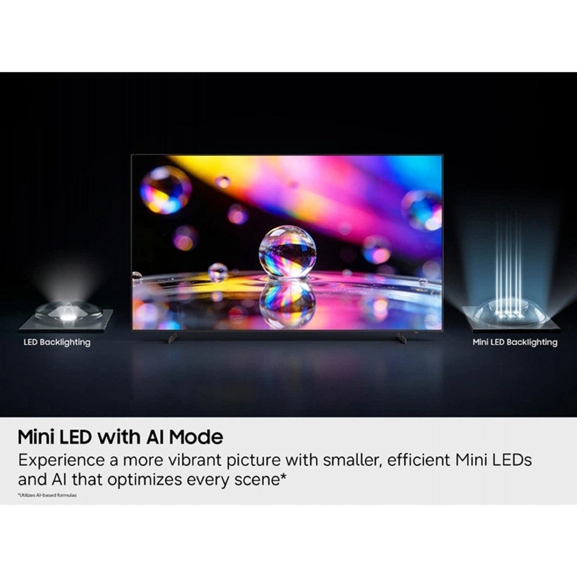 Телевізор 75" UE75M80HAUXUA Mini LED M80H 4K Vision AI Smart TV (2026) Samsung