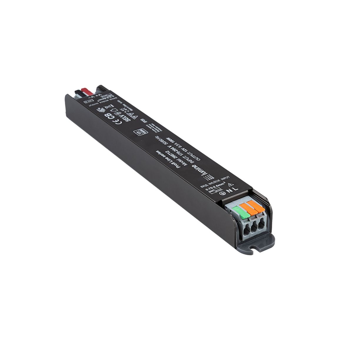 Блок живлення, 100W, 12V, IP20, метал. корпус,  Lumine Profi line
