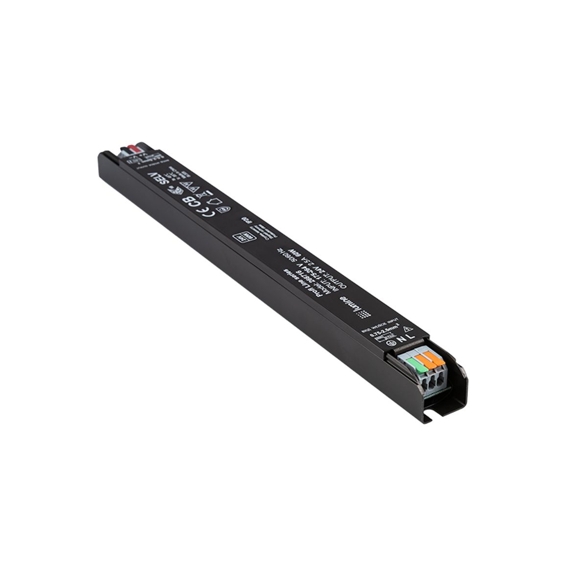Блок живлення, 60W, 24V, IP20, метал. корпус, Lumine Profi line Блок живлення, 60W, 24V, IP20, метал. корпус, Lumine Profi line