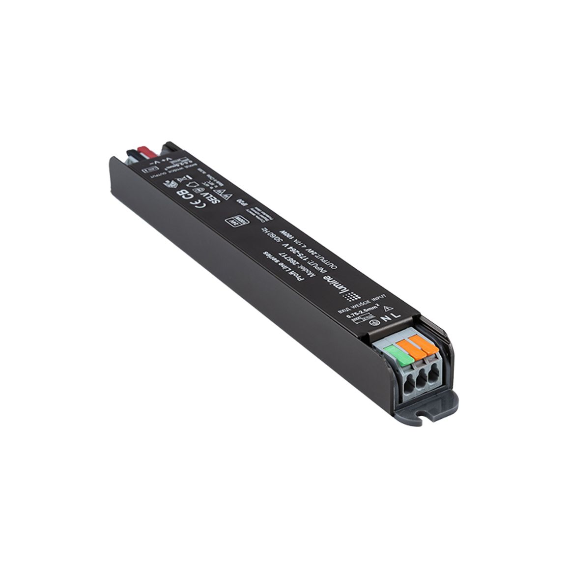 Блок живлення, 100W, 24V, IP20, метал. корпус, Lumine Profi line Блок живлення, 100W, 24V, IP20, метал. корпус, Lumine Profi line
