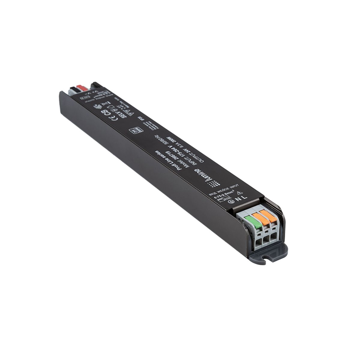 Блок живлення, 200W, 24V, IP20, метал. корпус,  Lumine Profi line
