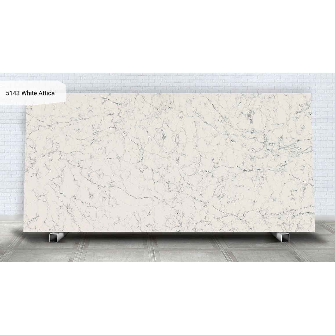 Штучний кварцит Caesarstone 5143 White Attica (J) 20 мм Штучний кварцит Caesarstone 5143 White Attica (J) 20 мм