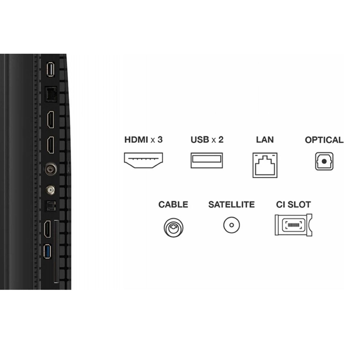 Телевізор 55P7K TCL