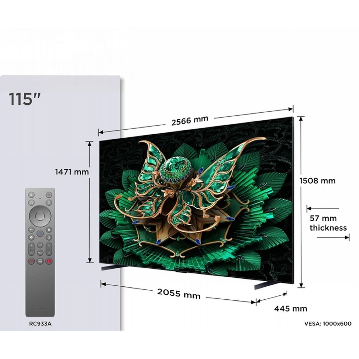 Телевізор 115C7K TCL