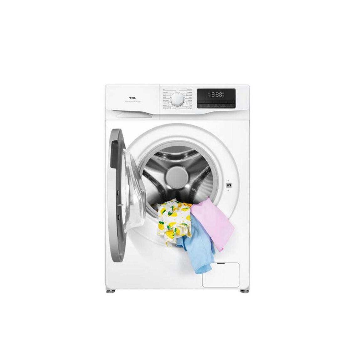 Пральна машина FF0610WB0UA 6кг, 1000, B, 42см, пара, інвертор, білий TCL