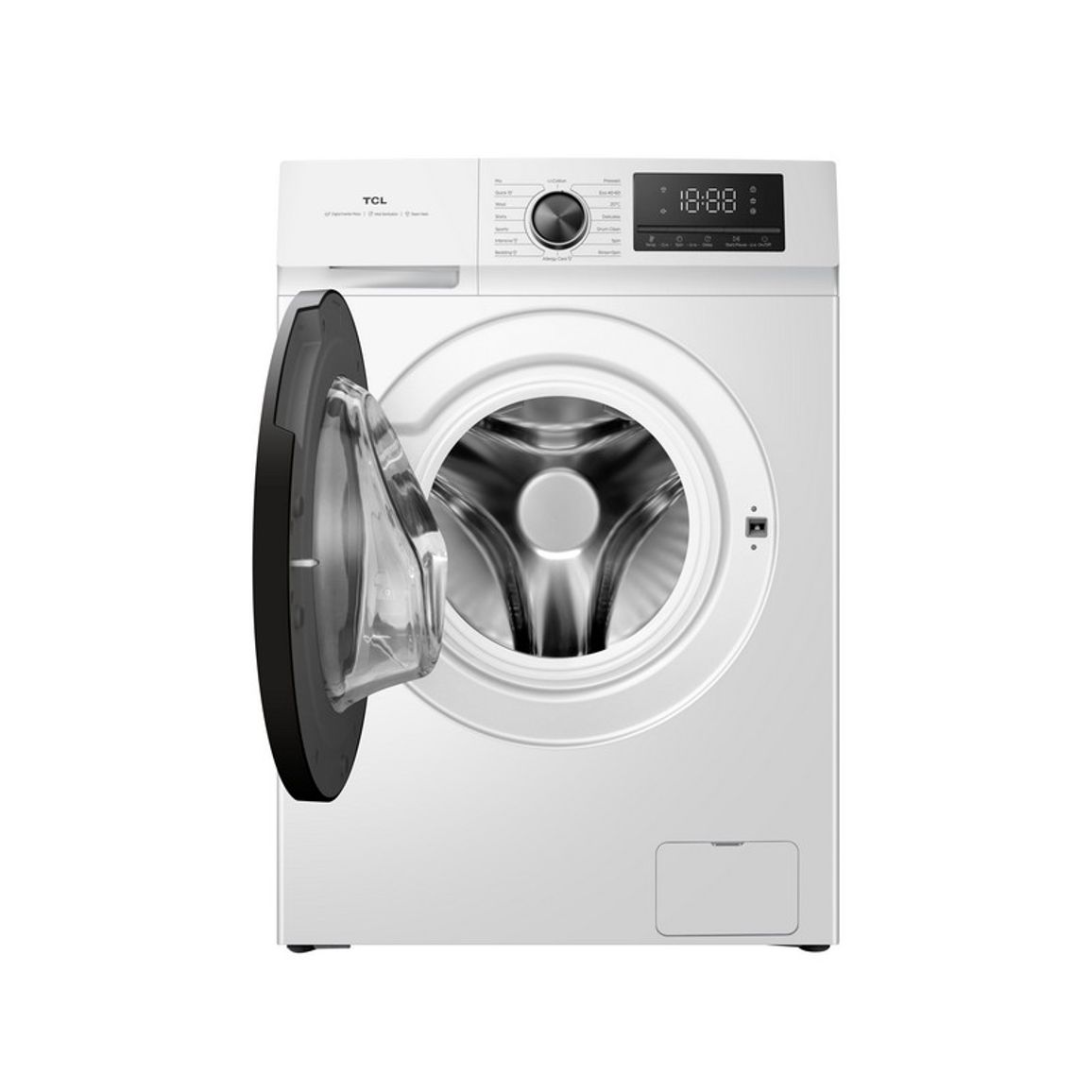 Пральна машина FF0724WA2UA 7кг, 1400, A, 46см, пара, інвертор, білий TCL Пральна машина FF0724WA2UA 7кг, 1400, A, 46см, пара, інвертор, білий TCL