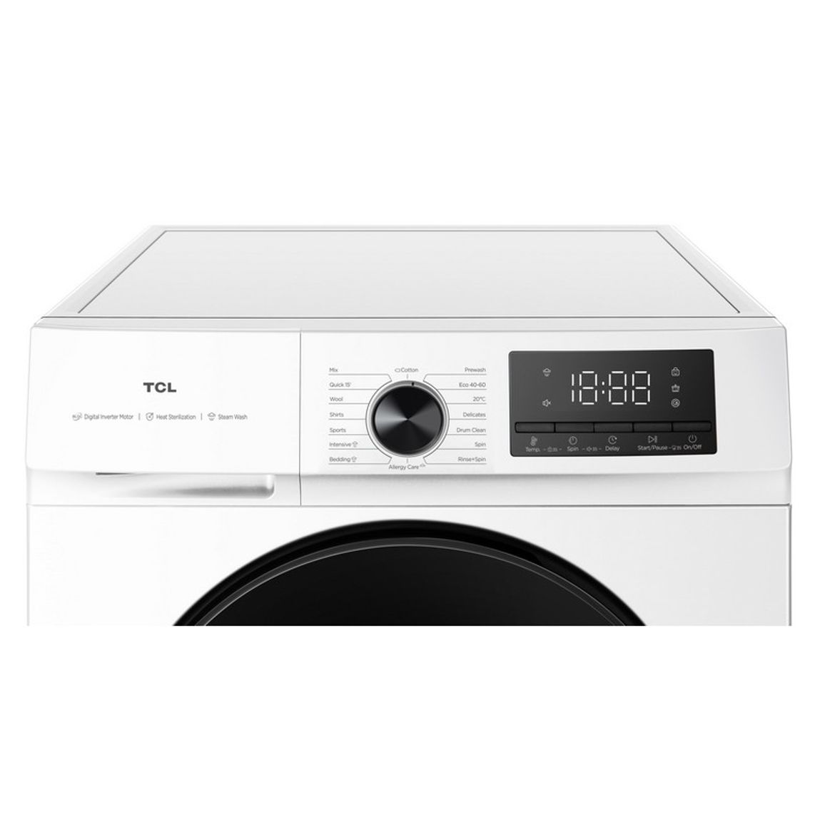 Пральна машина FF0724WA2UA 7кг, 1400, A, 46см, пара, інвертор, білий TCL Пральна машина FF0724WA2UA 7кг, 1400, A, 46см, пара, інвертор, білий TCL