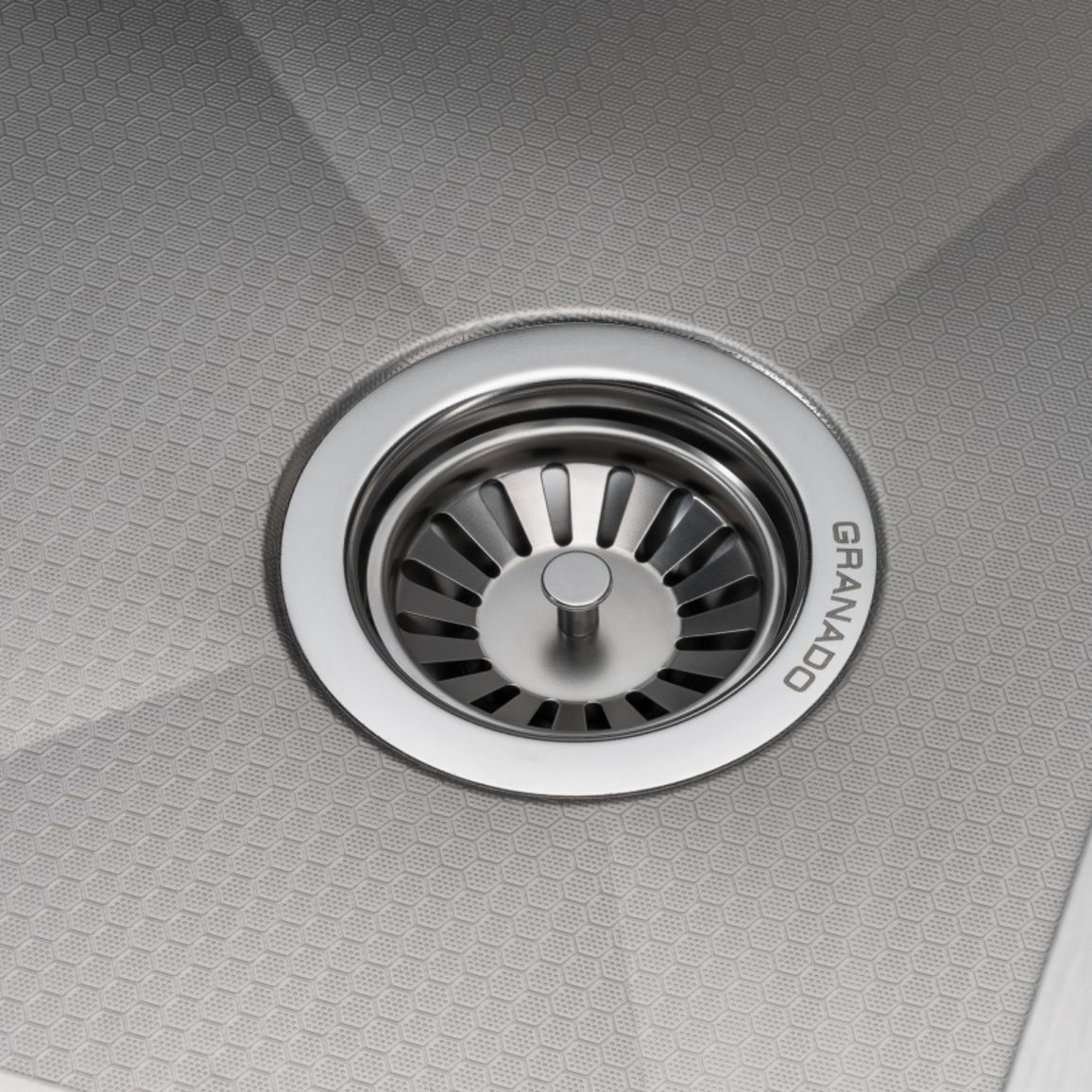 Мийка сталева Villena S304 honeycomb (580*500*220mm) GRANADO Мийка сталева Villena S304 honeycomb (580*500*220mm) GRANADO