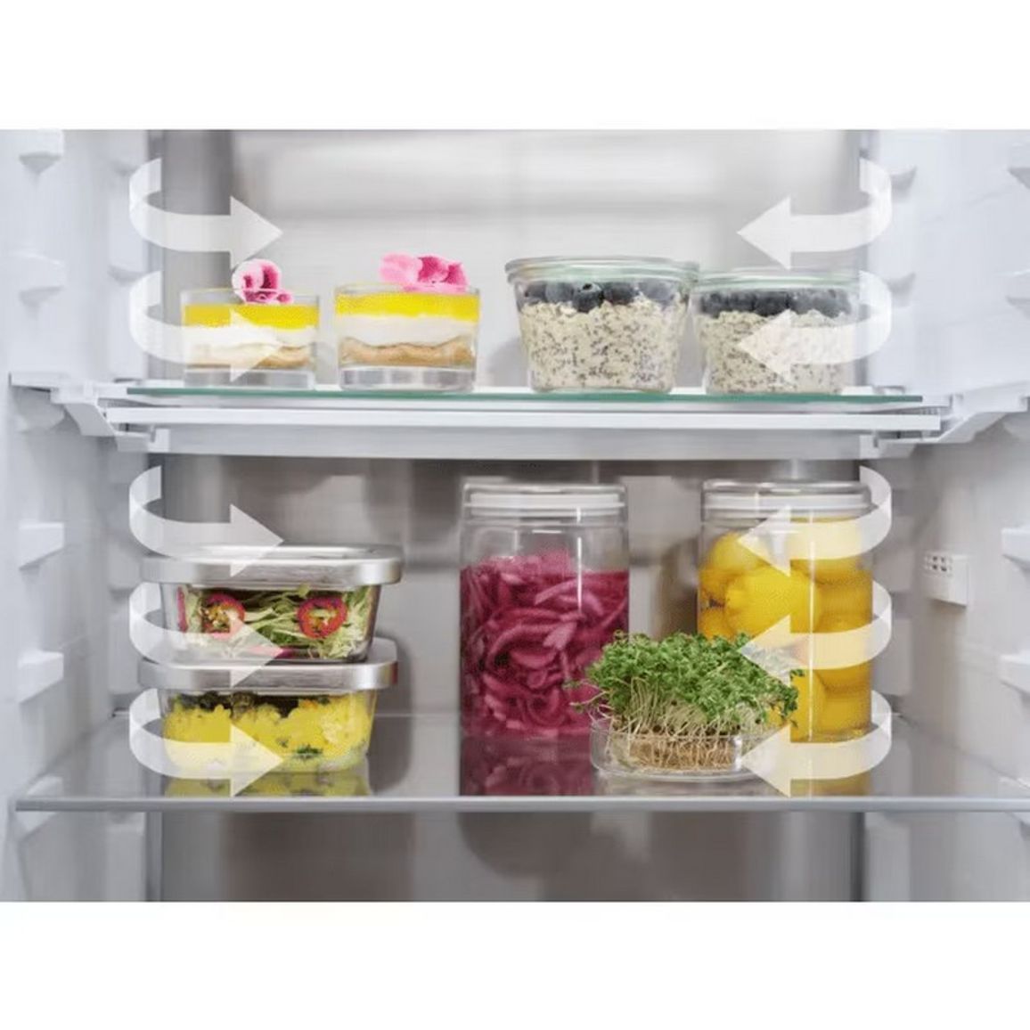 Вбудований комбінований холодильник ENG8MD19S Electrolux Вбудований комбінований холодильник ENG8MD19S Electrolux
