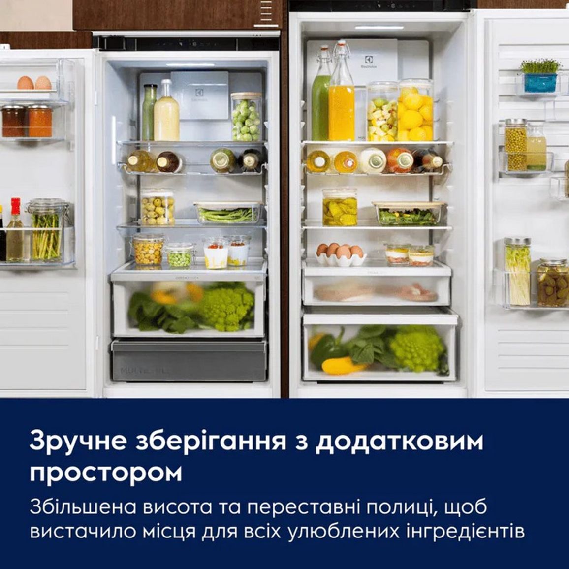 Вбудований комбінований холодильник ENA7CE19S Electrolux Вбудований комбінований холодильник ENA7CE19S Electrolux