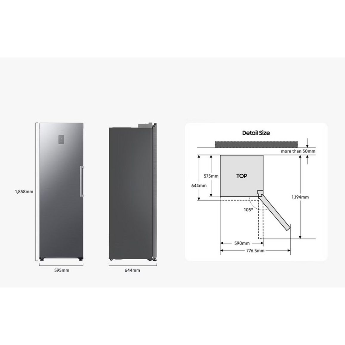 Холодильна камера RR70H39CETUA Samsung