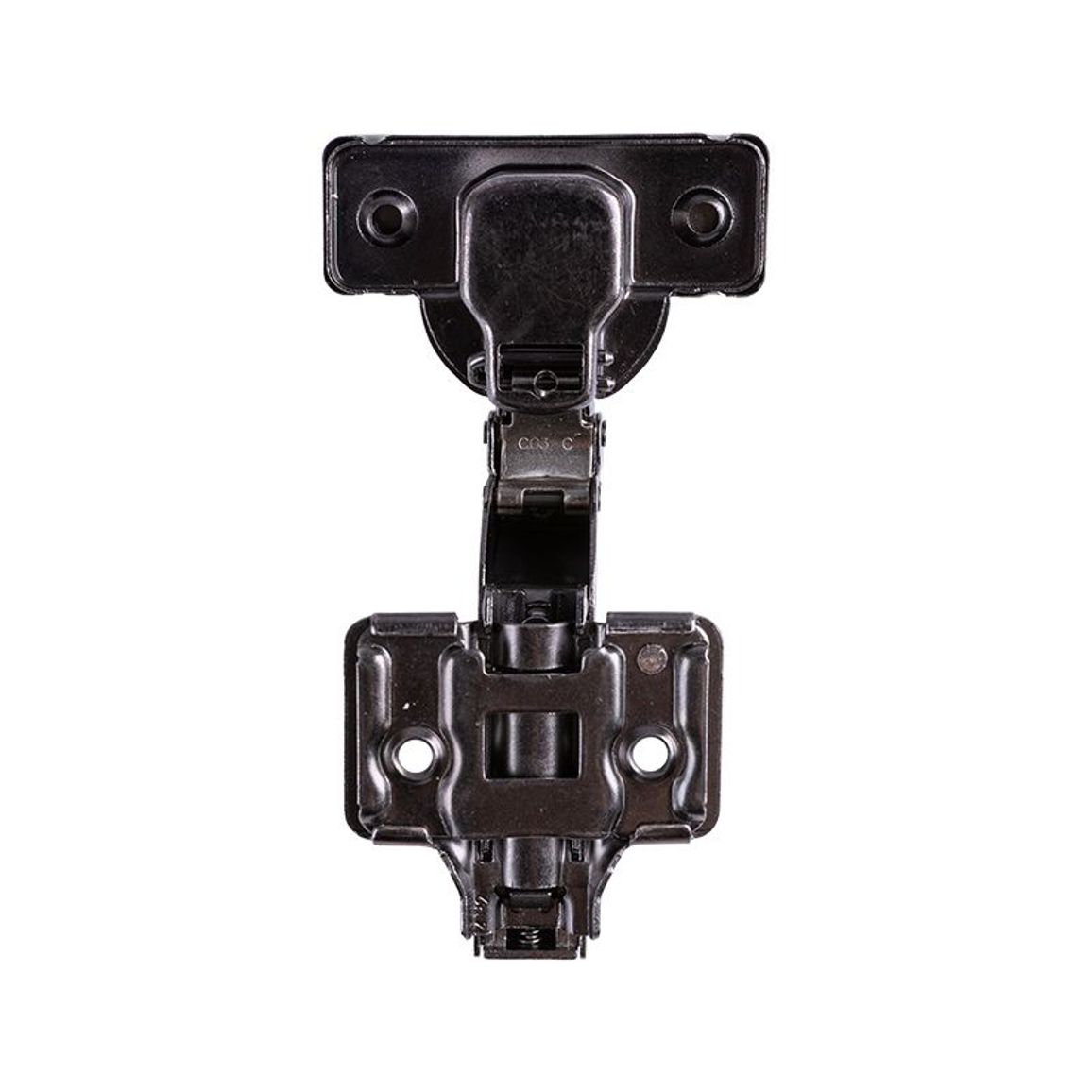 Завіса Clip-On, 105°, внутрішня, без пружини, чорний матовий, 3D, Muller Profi Line