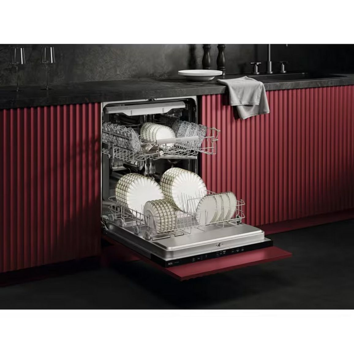 Вбудована посудомийна машина GI6220D2SN AirDry 60 см AEG
