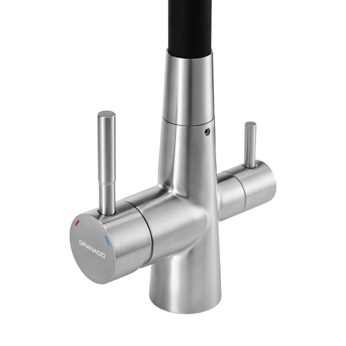 Змішувач Lerma inox (black) Granado