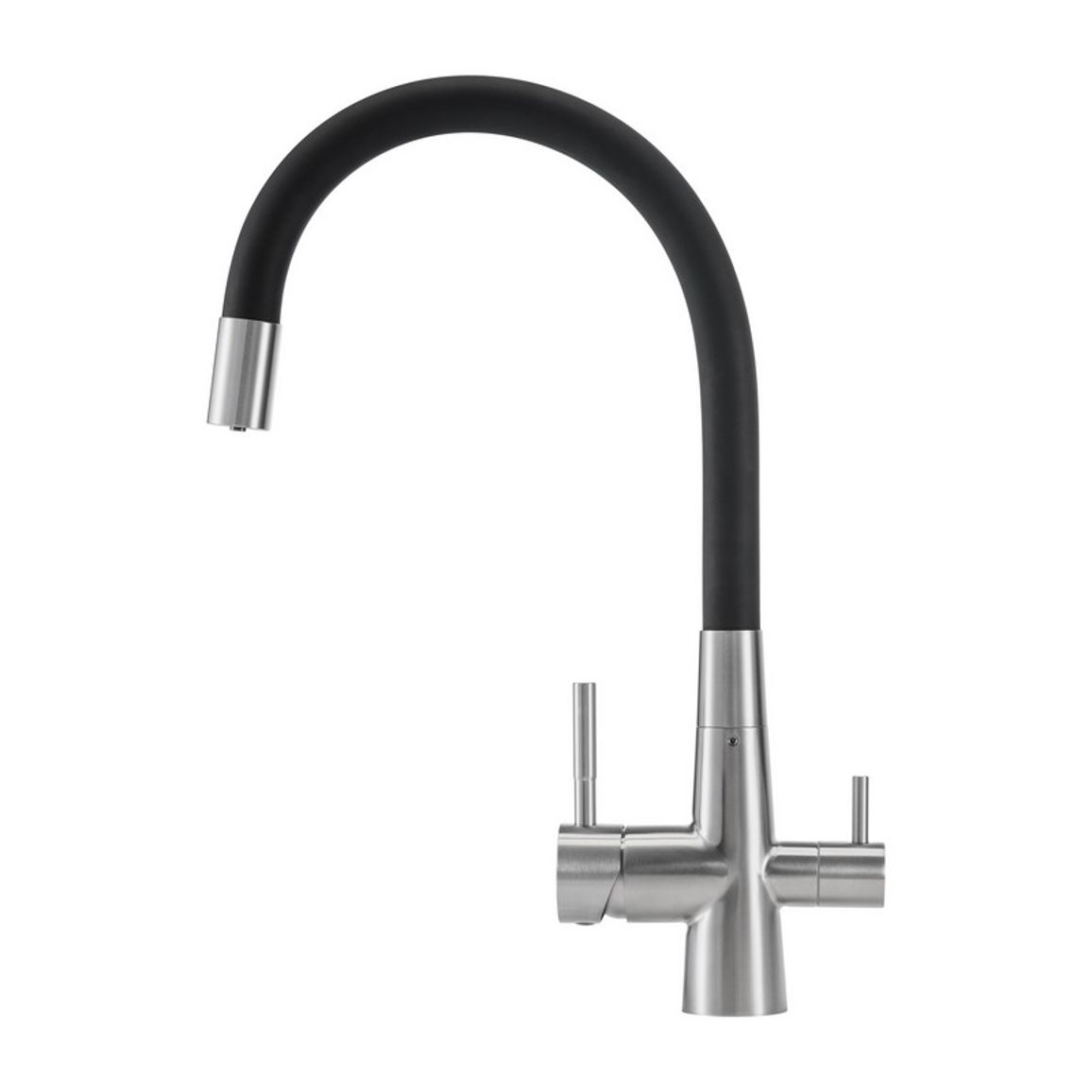 Змішувач Lerma inox (black) Granado