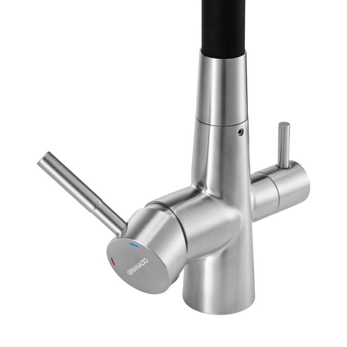 Змішувач Lerma inox (black) Granado