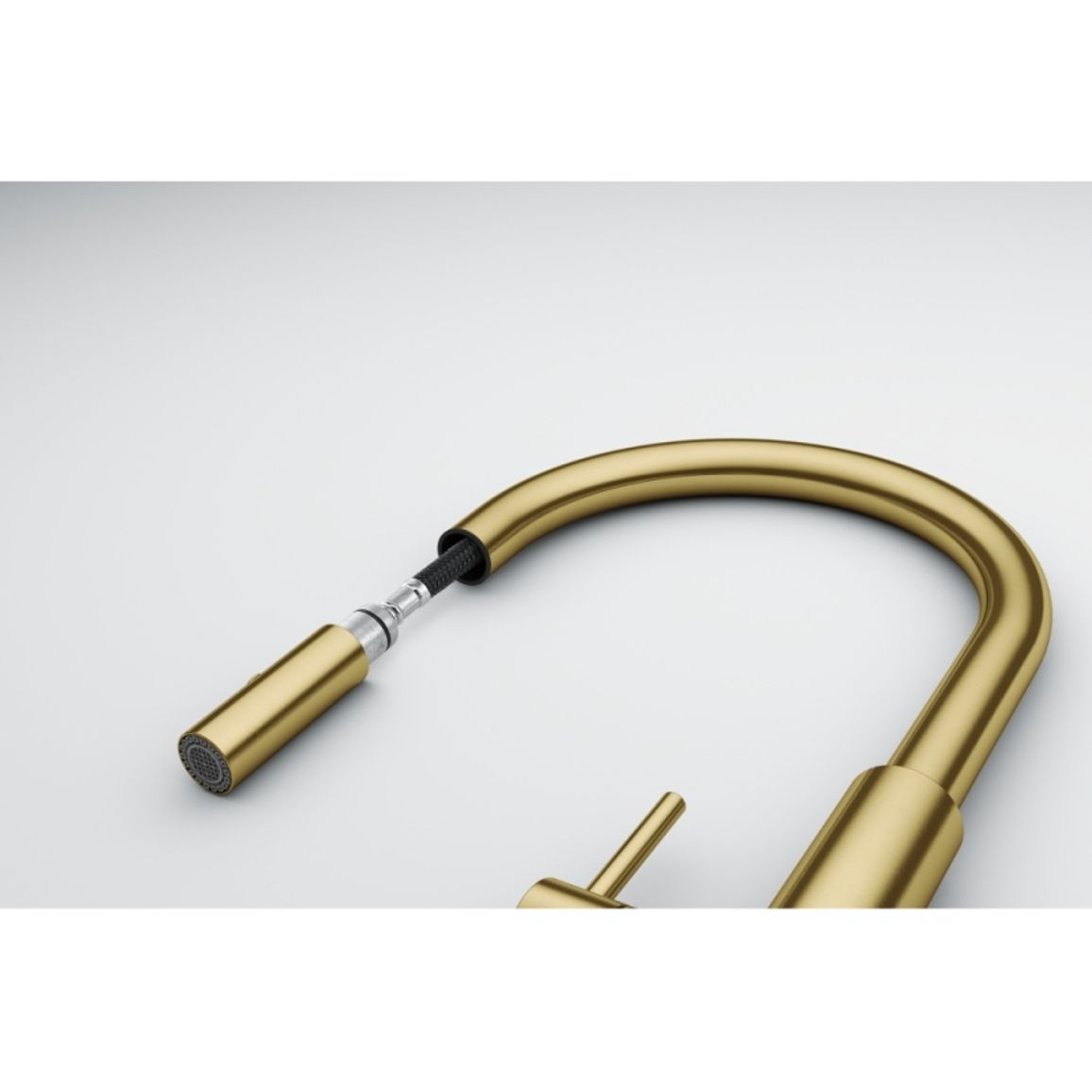 Змішувач Pescara J Pull Down (в/ш) PVD золото Franke (115.0741.697) Змішувач Pescara J Pull Down (в/ш) PVD золото Franke (115.0741.697)