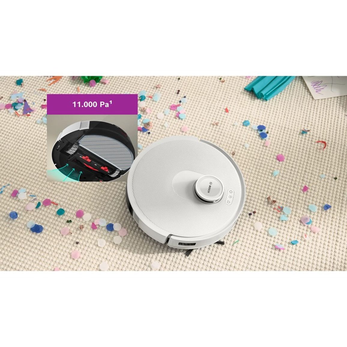 Робот-пилосос BCRD1W Bosch