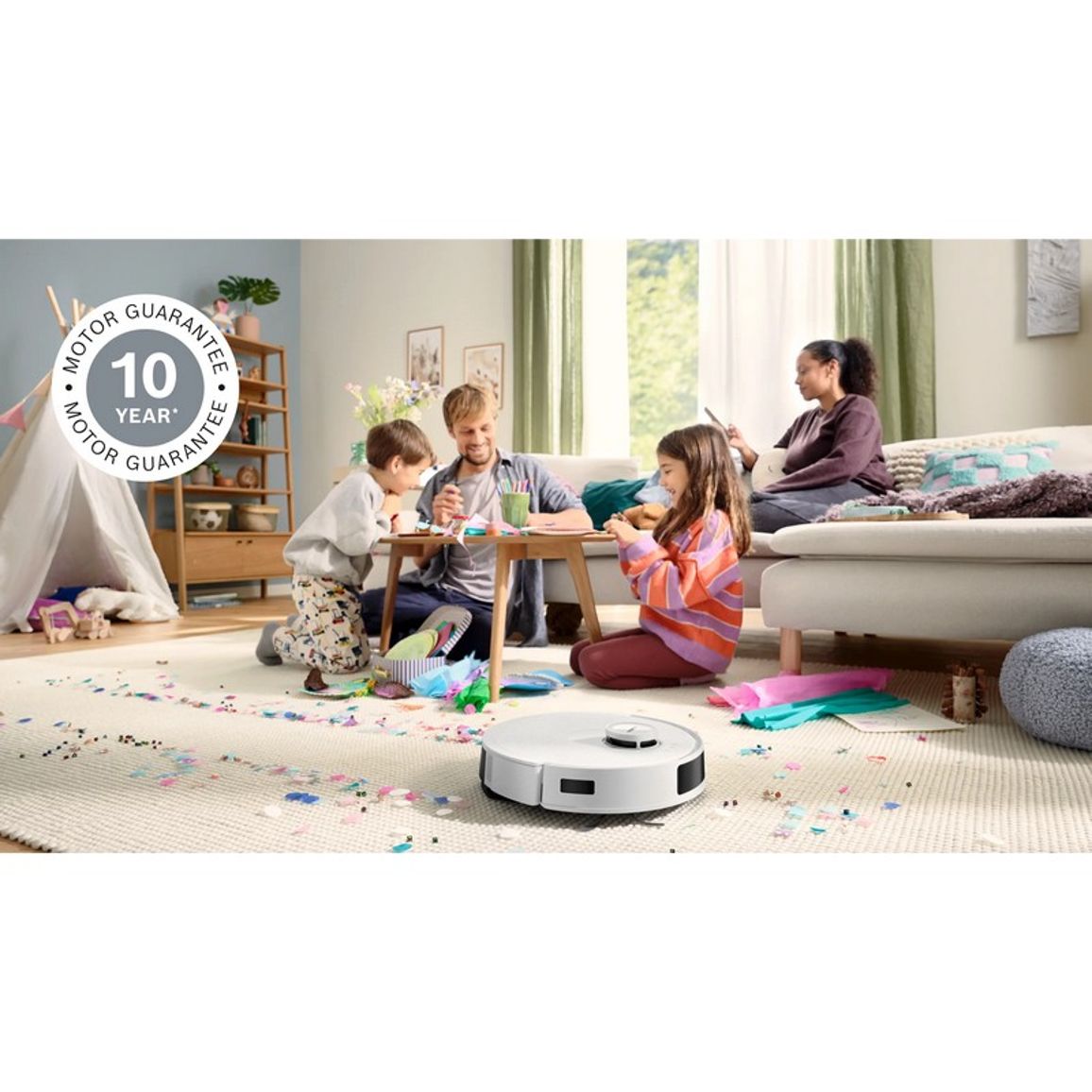 Робот-пилосос BCRD1W Bosch