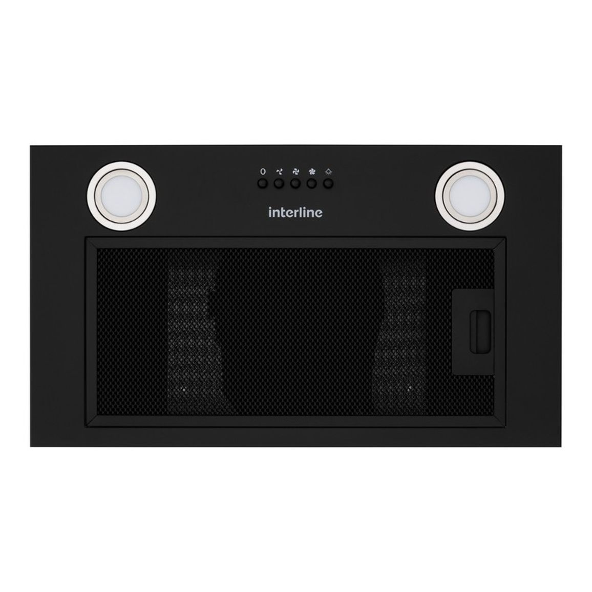 Витяжка вбудована BASIC Black A/60/PB Interline