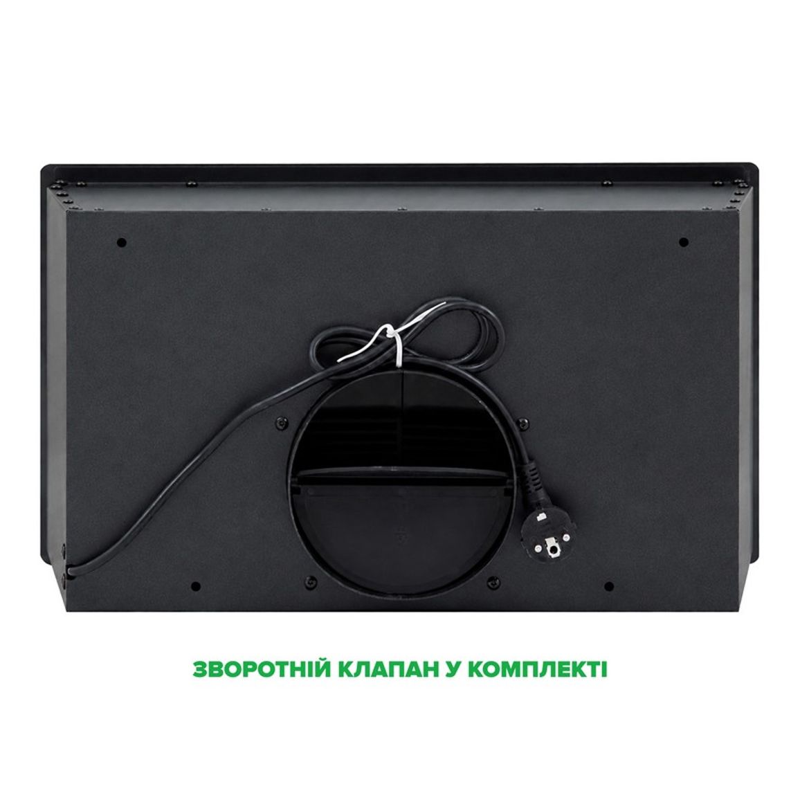 Витяжка вбудована JOLLY BL A/60/GL/K Nano Matte Interline