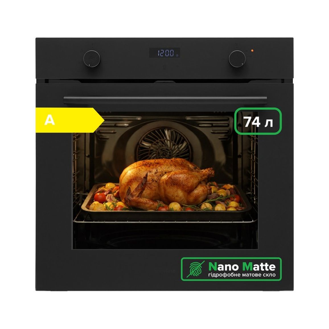 Духова шафа OEG 670 ETN BA Nano Matte Interline Духова шафа OEG 670 ETN BA Nano Matte Interline