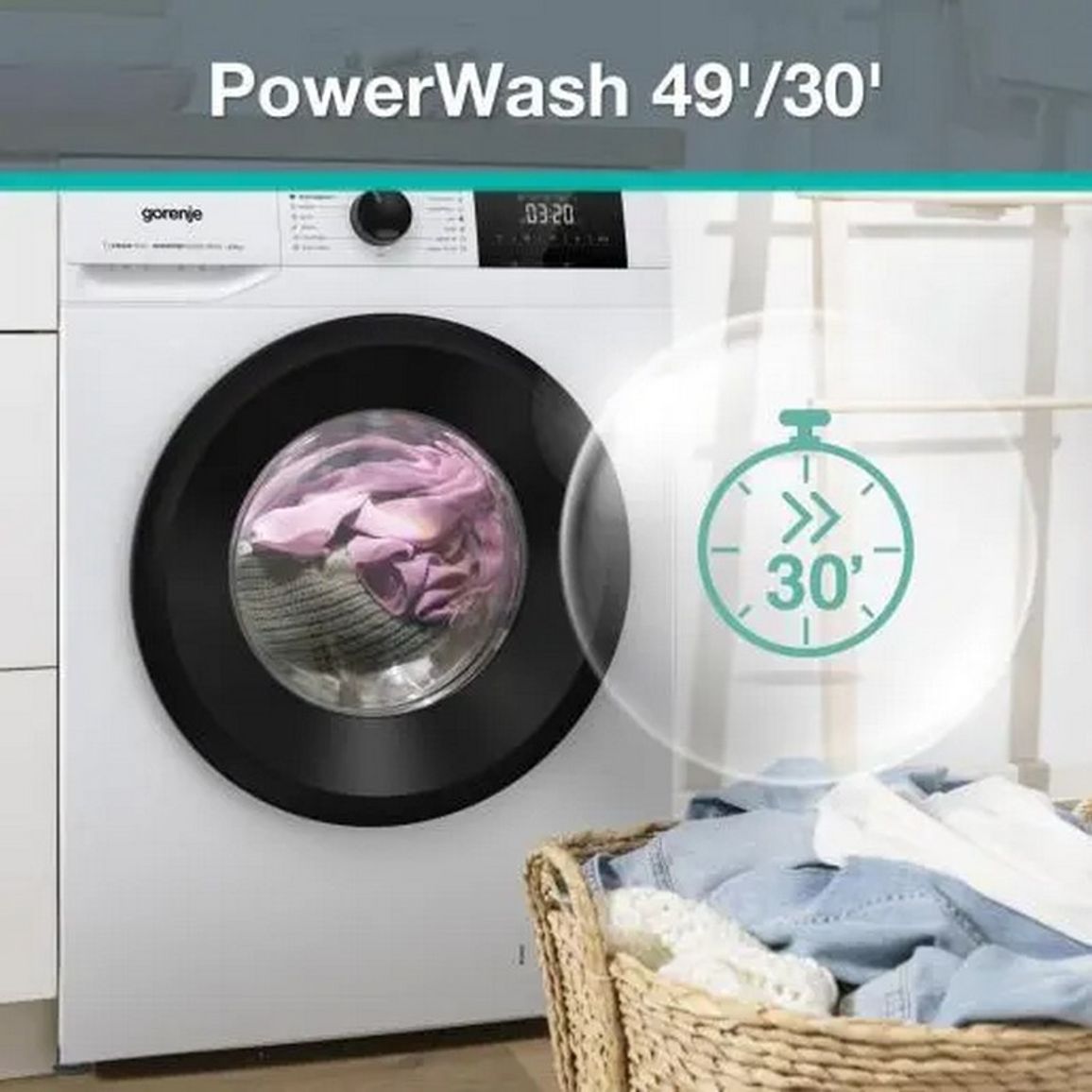 Пральна машина WNGPI61SAS Gorenje