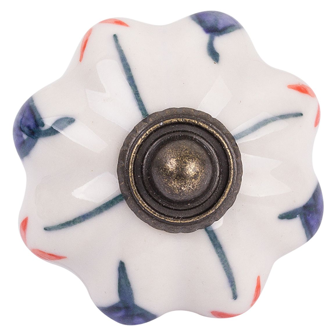 Ручка Ferro Fiori CR 9140.43 античная бронза|рисунок цветы Ручка Ferro Fiori CR 9140.43 античная бронза|рисунок цветы