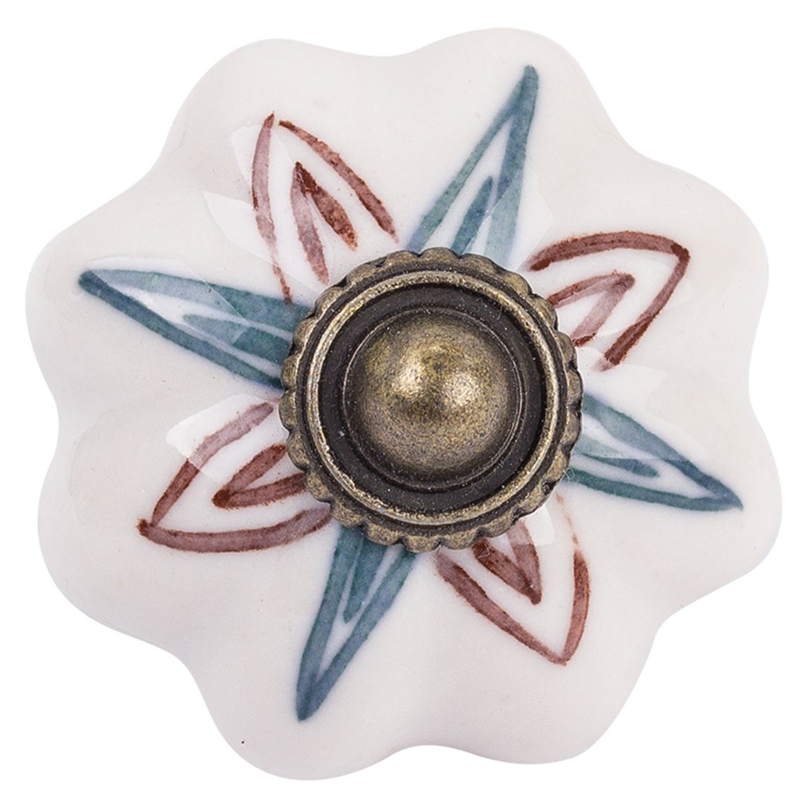 Ручка Ferro Fiori CR 9140.43 антична бронза | малюнок Ручка Ferro Fiori CR 9140.43 антична бронза | малюнок