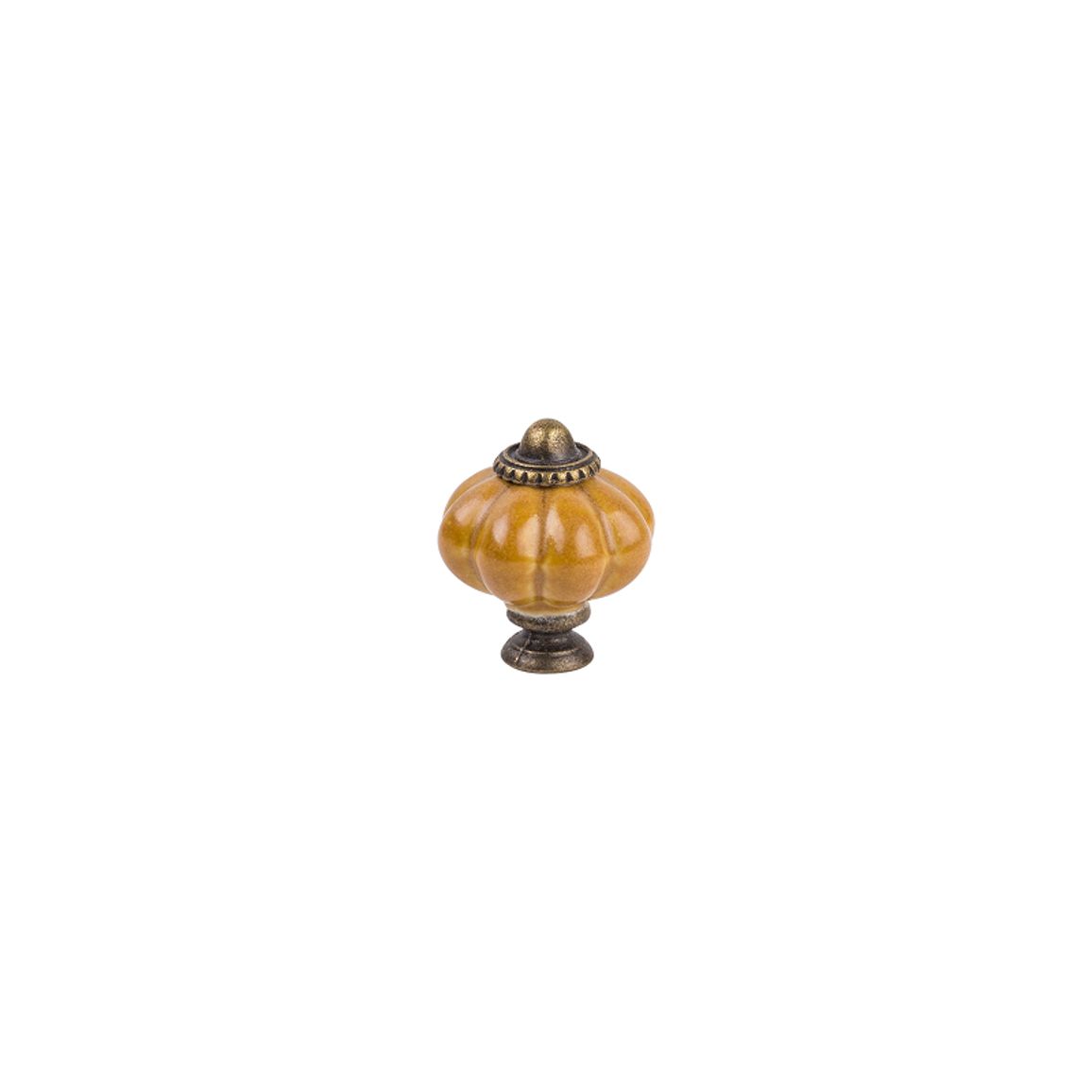 Ручка Ferro Fiori CR 9150.34 античная бронза|горчичный Ручка Ferro Fiori CR 9150.34 античная бронза|горчичный