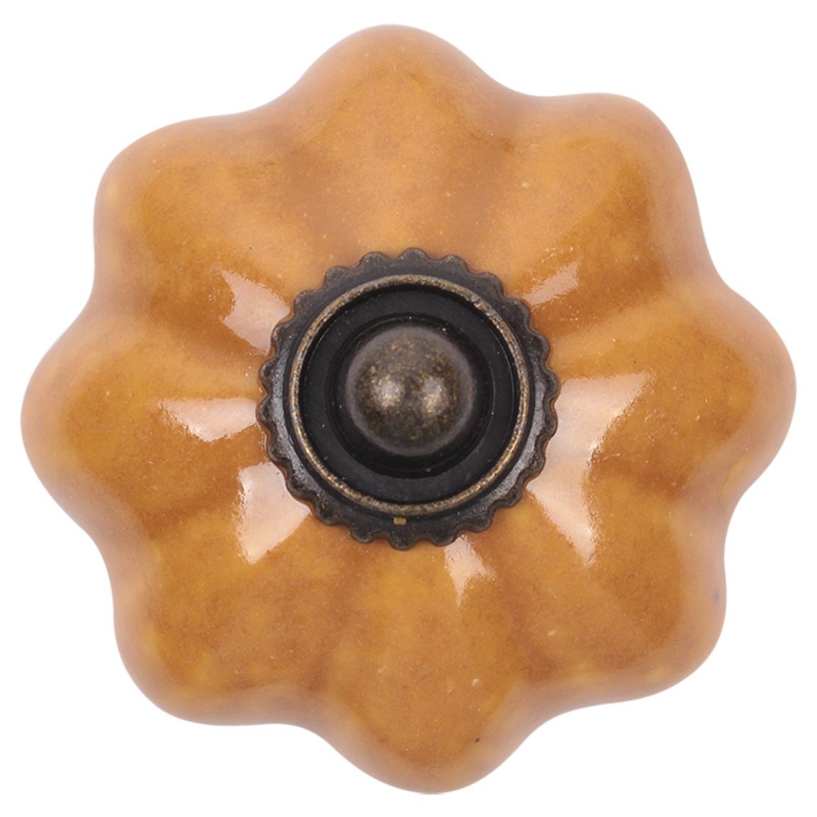Ручка Ferro Fiori CR 9150.43 античная бронза|горчичный Ручка Ferro Fiori CR 9150.43 античная бронза|горчичный