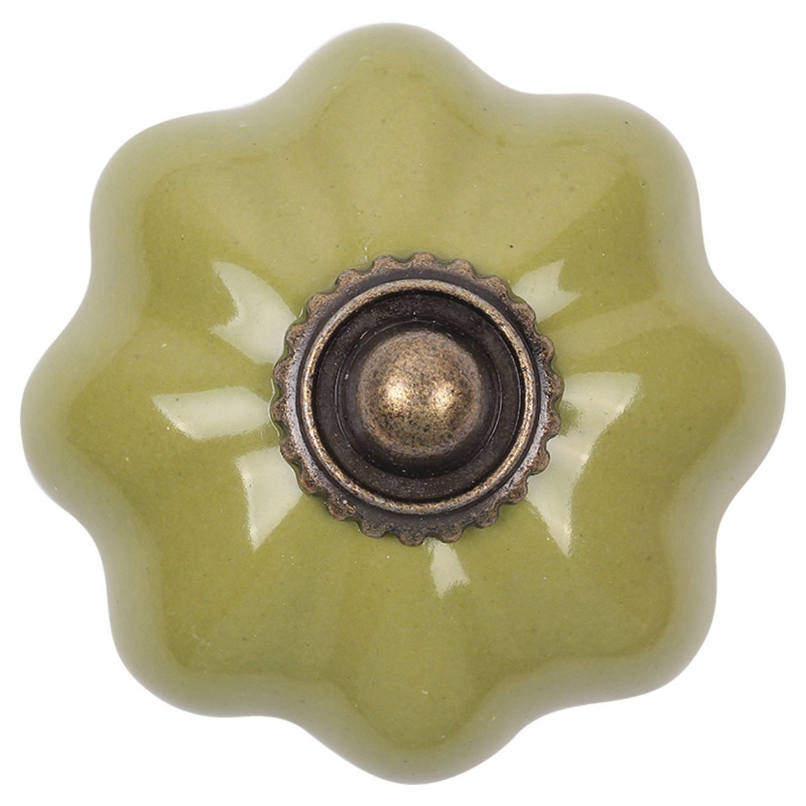 Ручка Ferro Fiori CR 9150.43 античная бронза|темно оливковый Ручка Ferro Fiori CR 9150.43 античная бронза|темно оливковый