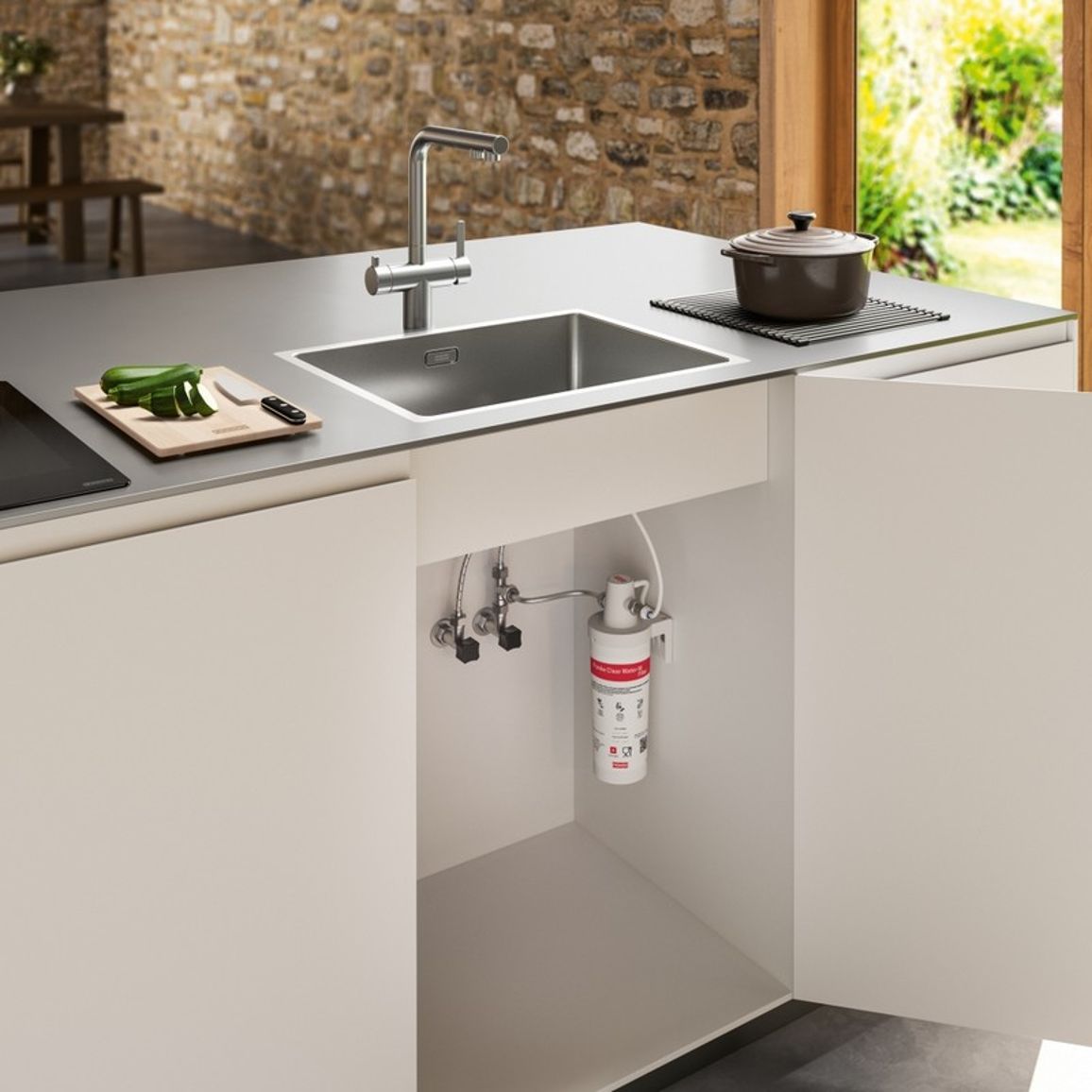 Змішувач Atlas Neo Clear Water Pull Out нержавіюча сталь Franke (120.0758.155) Змішувач Atlas Neo Clear Water Pull Out нержавіюча сталь Franke (120.0758.155)