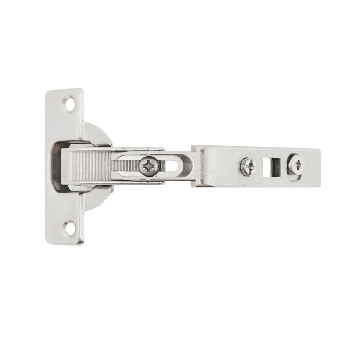 Петля Clip-on, 50°/65°, Intermat 9930, накладная, бифолт, никель (45036) Hettich Петля Clip-on, 50°/65°, Intermat 9930, накладная, бифолт, никель (45036) Hettich