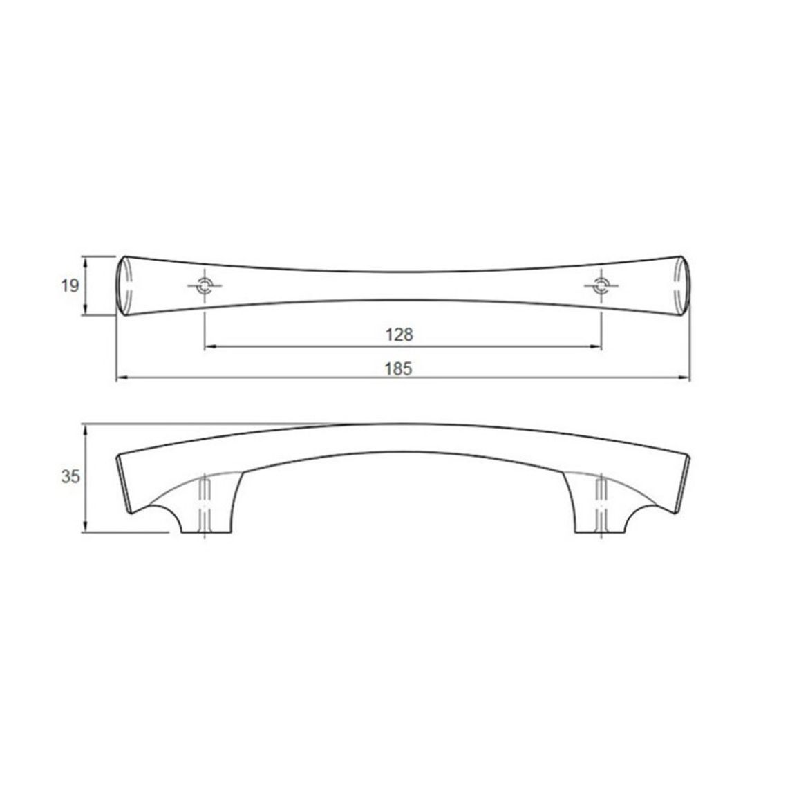 Ручка Marella M 15183.128 хром Ручка Marella M 15183.128 хром