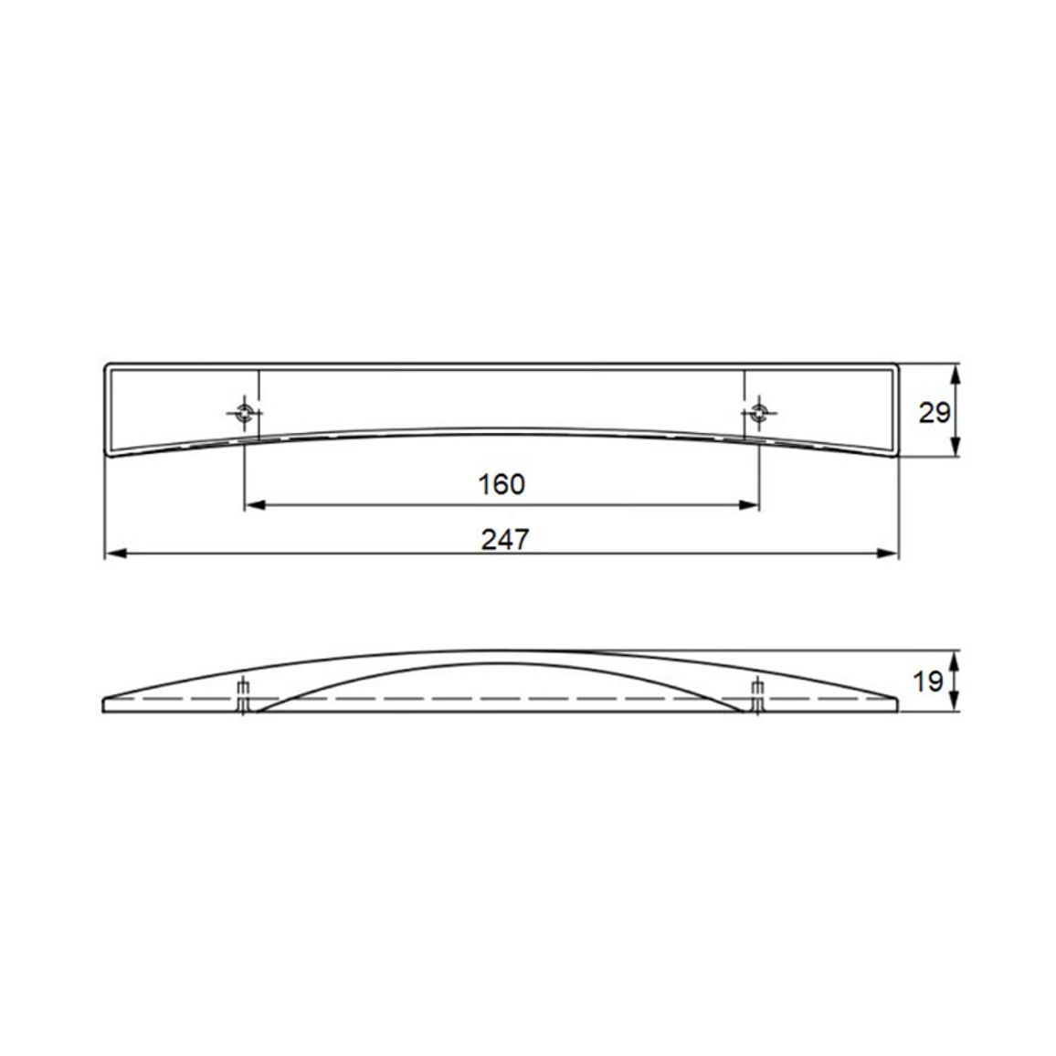 Ручка Marella M 15185.160 графіт Ручка Marella M 15185.160 графіт