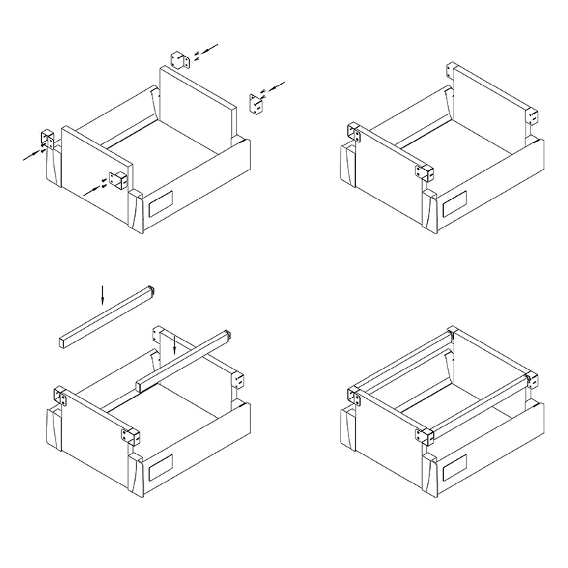 Адаптер для поздовжніх релів, антрацит (9206258)Hettich Адаптер для поздовжніх релів, антрацит (9206258)Hettich