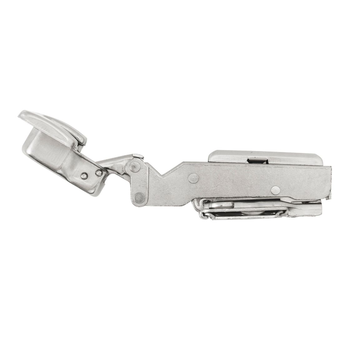 Петля Clip-On, -45°, угловая, с доводчиком, никель, 3D Muller Profi Line Петля Clip-On, -45°, угловая, с доводчиком, никель, 3D Muller Profi Line