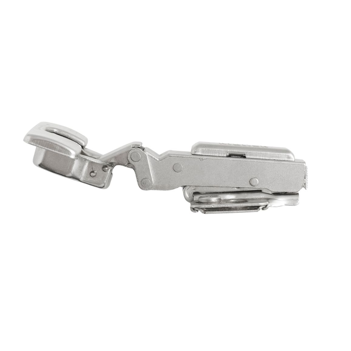 Петля Clip-On, -30°, угловая, с доводчиком, никель, 3D, Muller Profi Line Петля Clip-On, -30°, угловая, с доводчиком, никель, 3D, Muller Profi Line