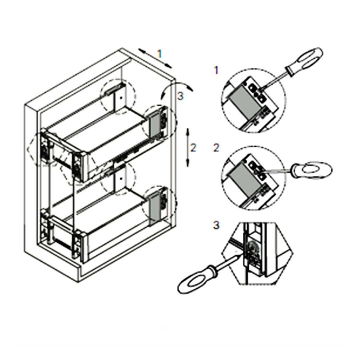 Карго 450мм белый/стекло, Essence VIBO (EGTGM45B2EVC) Карго 450мм белый/стекло, Essence VIBO (EGTGM45B2EVC)