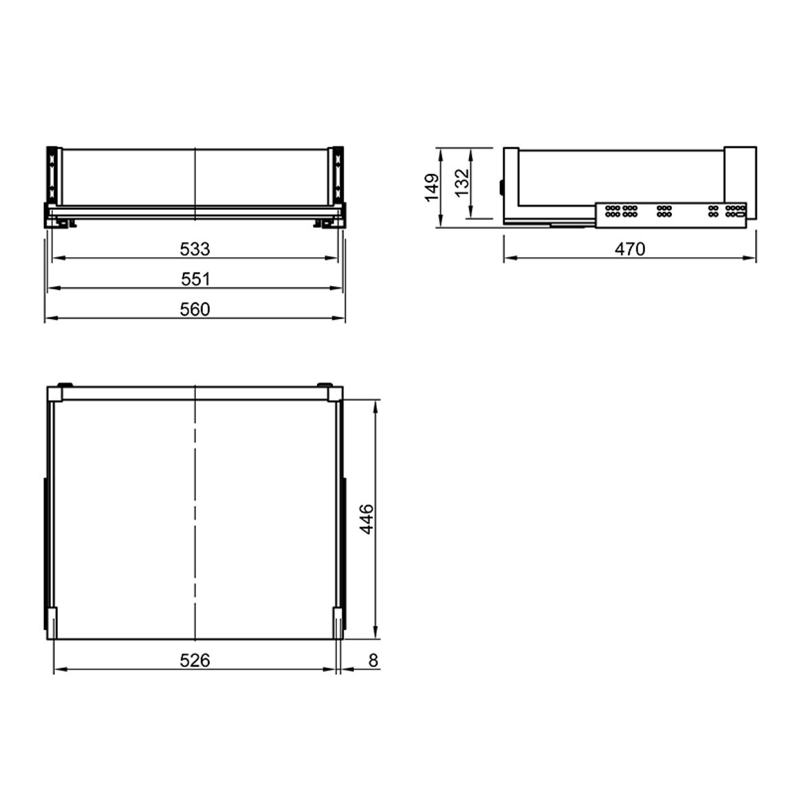 Корзина 600мм графит/стекло (крепл. к фас.), Essence VIBO (CCTGM60FEVGFO) Корзина 600мм графит/стекло (крепл. к фас.), Essence VIBO (CCTGM60FEVGFO)