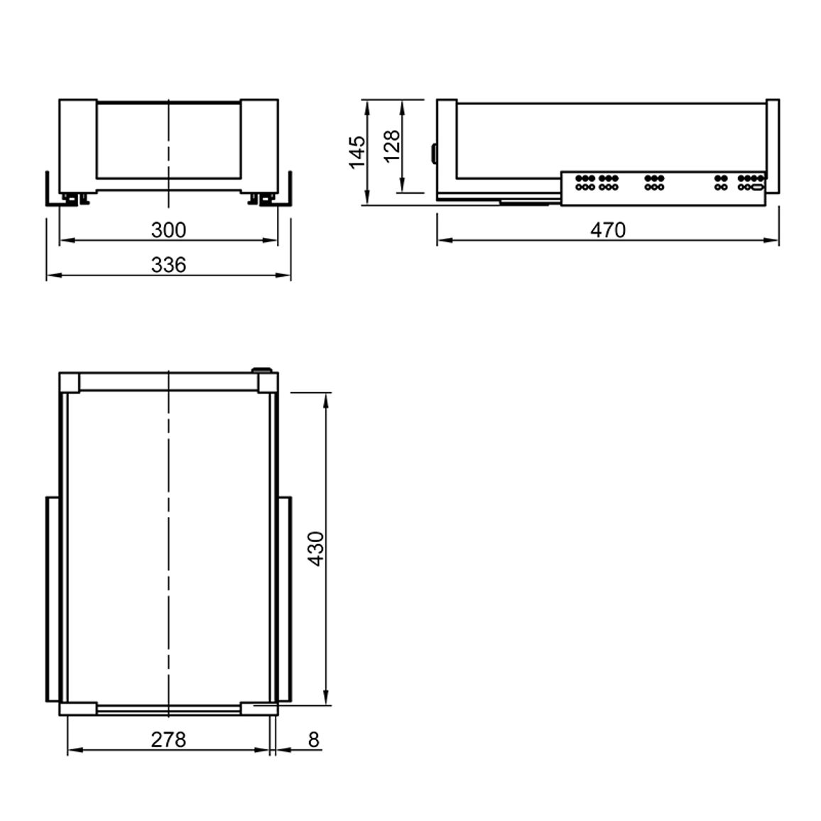 Корзина 400мм графит/стекло (внутренняя), Essence VIBO (CCTGM40EVGFO) Корзина 400мм графит/стекло (внутренняя), Essence VIBO (CCTGM40EVGFO)