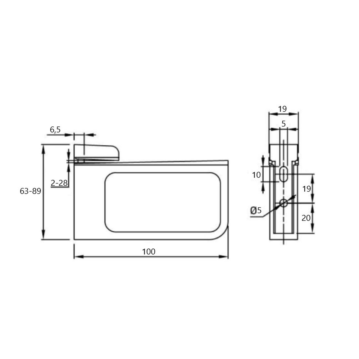 Полкодержатель Ferro Fiori M 7090.100, нагрузка 10 кг хром Полкодержатель Ferro Fiori M 7090.100, нагрузка 10 кг хром