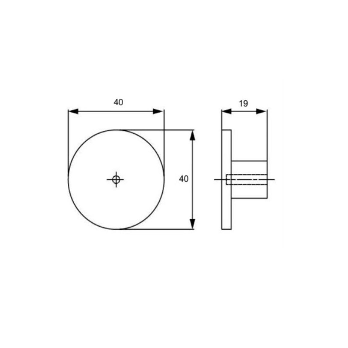 Ручка Ferro Fiori by Poliplast PL 11006.01 белый