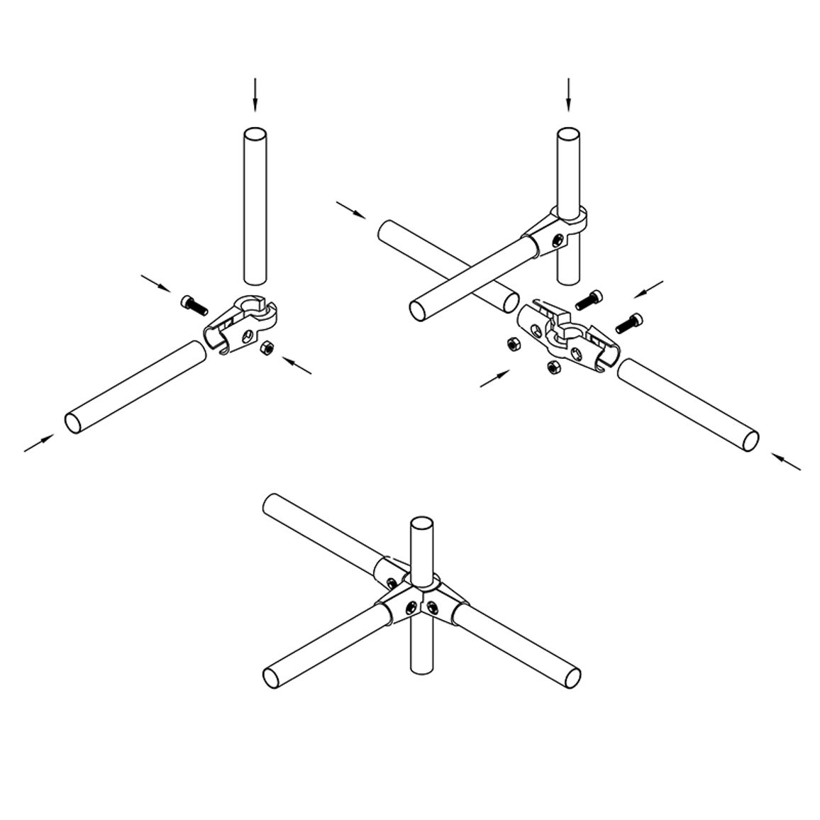 R-44 з'єднання "Т" - подібне R-44 з'єднання "Т" - подібне
