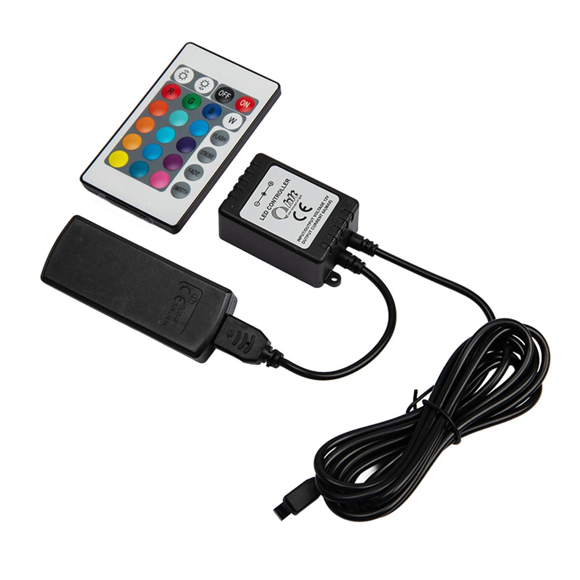 RGB-контроллер для RGB-клипс, 12В, 72Вт
