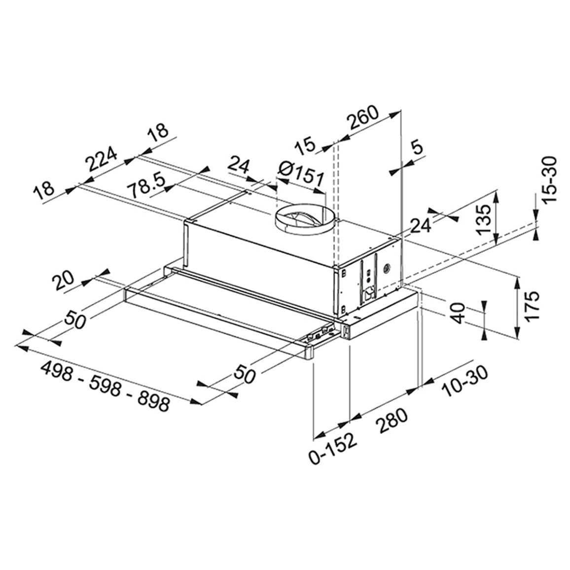 Вытяжка FTC 632H WH белая. 600мм. Franke (110.0200.734) Вытяжка FTC 632H WH белая. 600мм. Franke (110.0200.734)