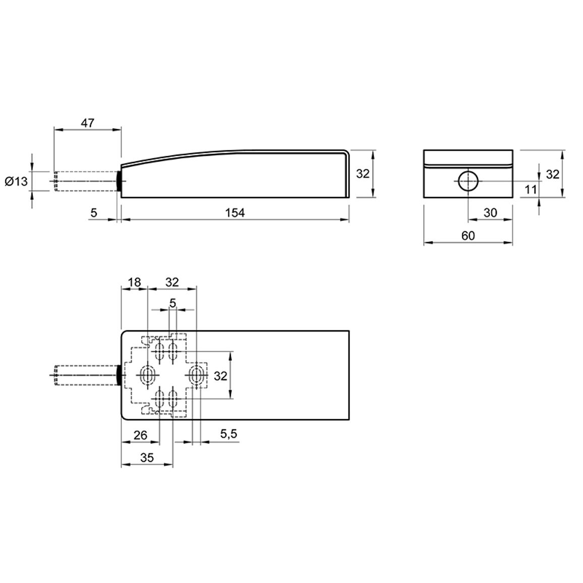 Механізм P2O Silent, антрацит (9239087) Hettich