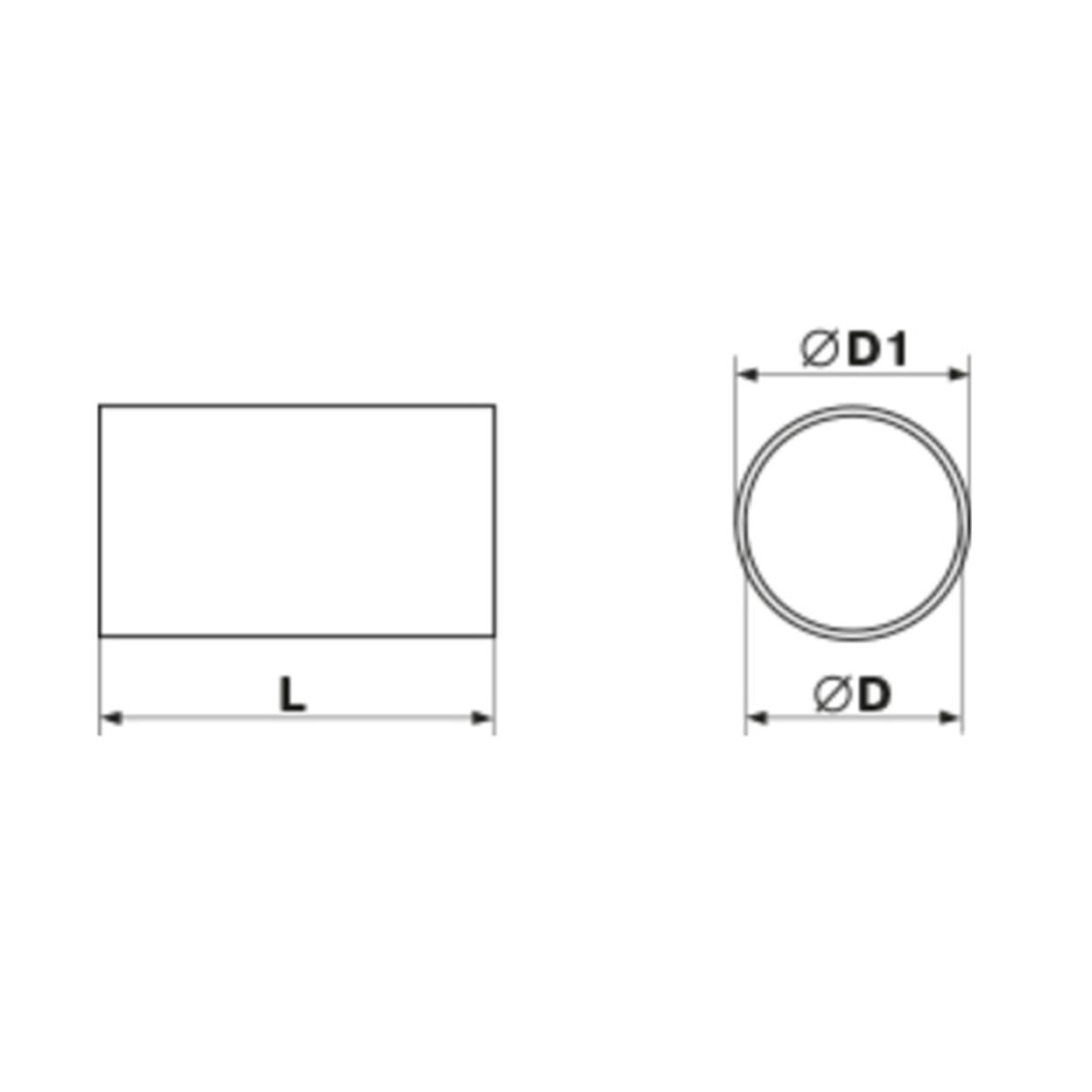 Канал круглий d150 / 1,5 м VENTS Канал круглий d150 / 1,5 м VENTS