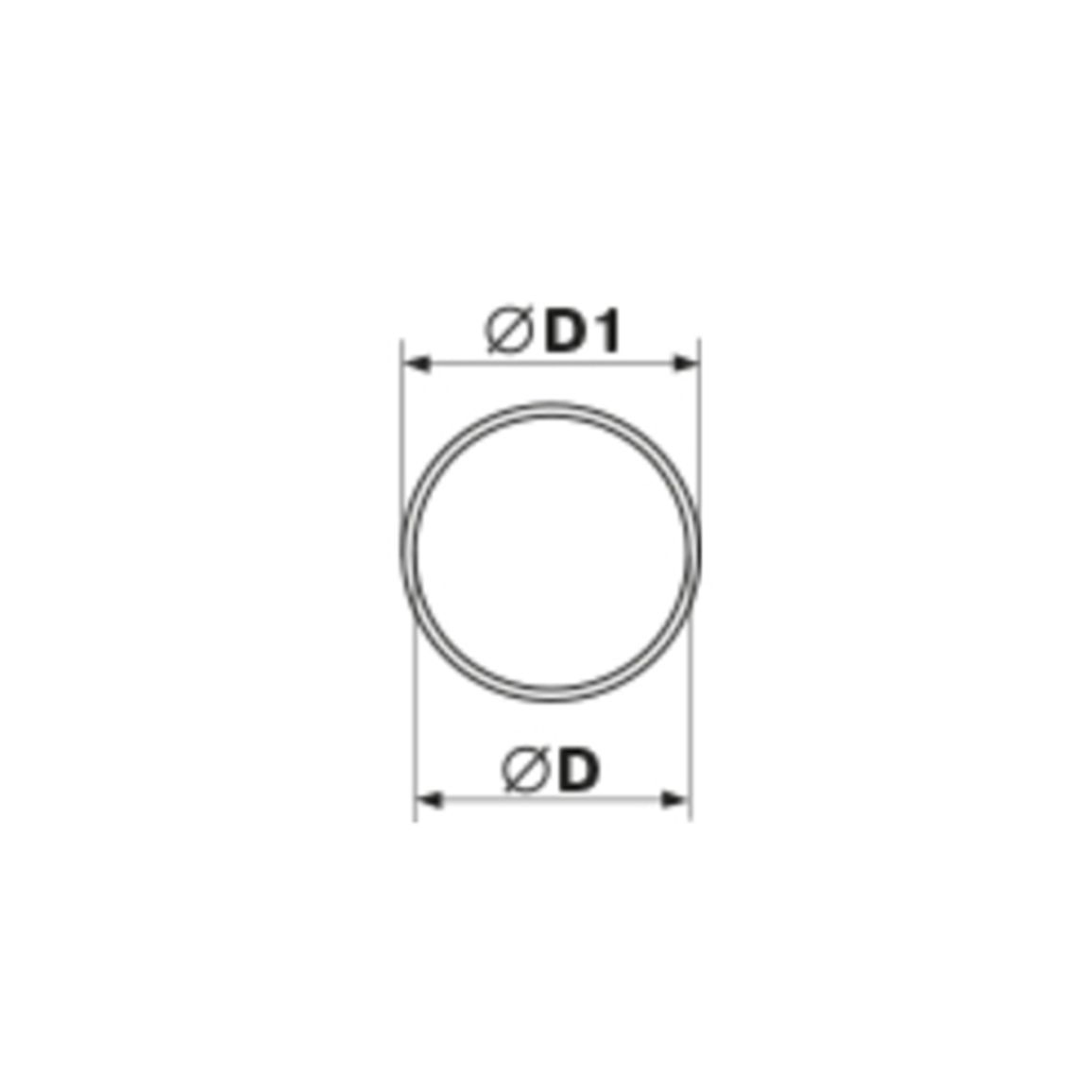 Канал круглый d'150 / 2м VENTS (3020) Канал круглый d'150 / 2м VENTS (3020)